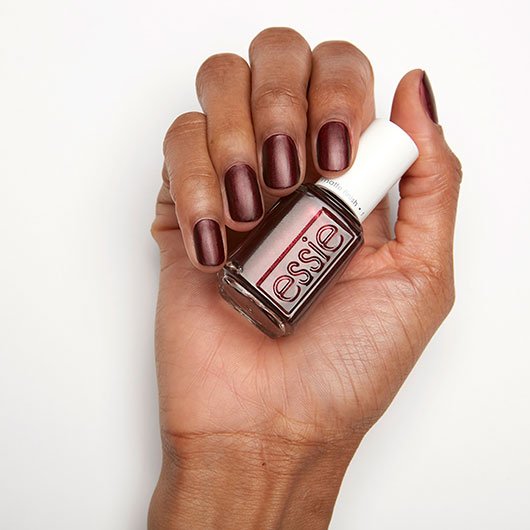 Ace Of Shades Red Burgundy Nail Polish Essie