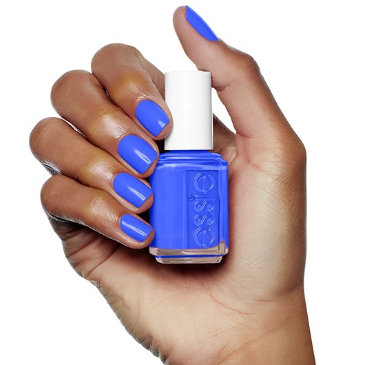 Butler Please Bright Blue Nail Polish Nail Color Essie