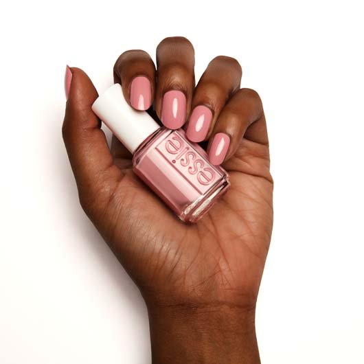 essie - nude into mauve nail & the pink nail color polish a-bliss -