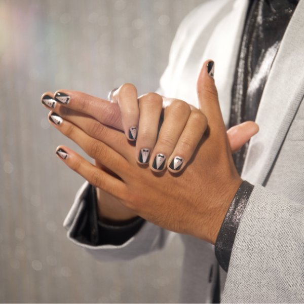 Bridal nails | Engagement nails, Dipped nails, Wedding nails