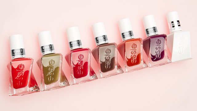 Polish Collection - Play Whats Gel - Pattern Essie Couture New Nail