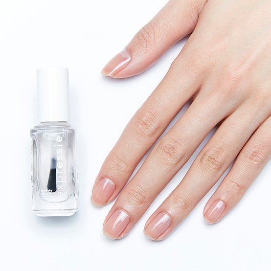 always transparent - clear dry polish essie - quick nail