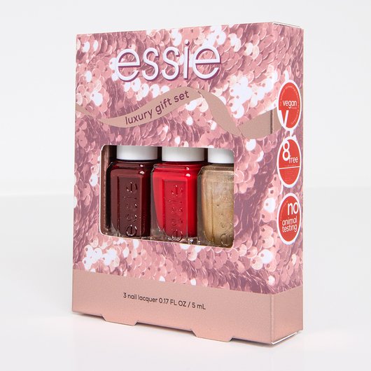 holiday limited essie piece mini 3 edition nail kit- polish