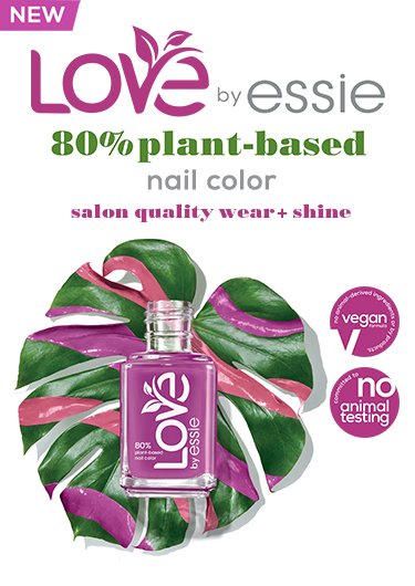LOVe by plant-based polish nail essie -