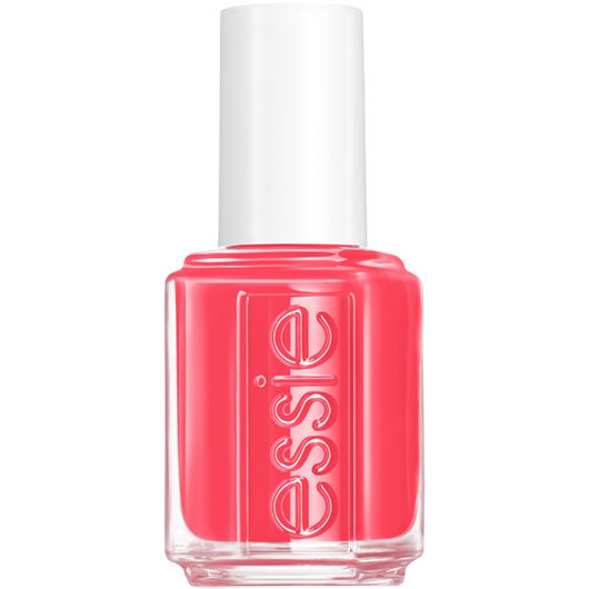 cute as a button - nail essie pink color - persimmon & polish nail
