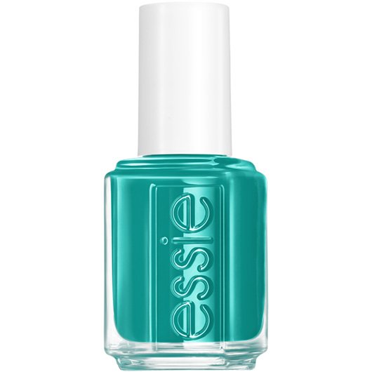 nail blue color polish green - naughty - essie nail nautical &