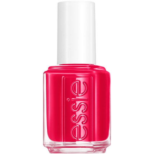 - - lacquer nail & color watermelon nail pink polish, creamy red essie