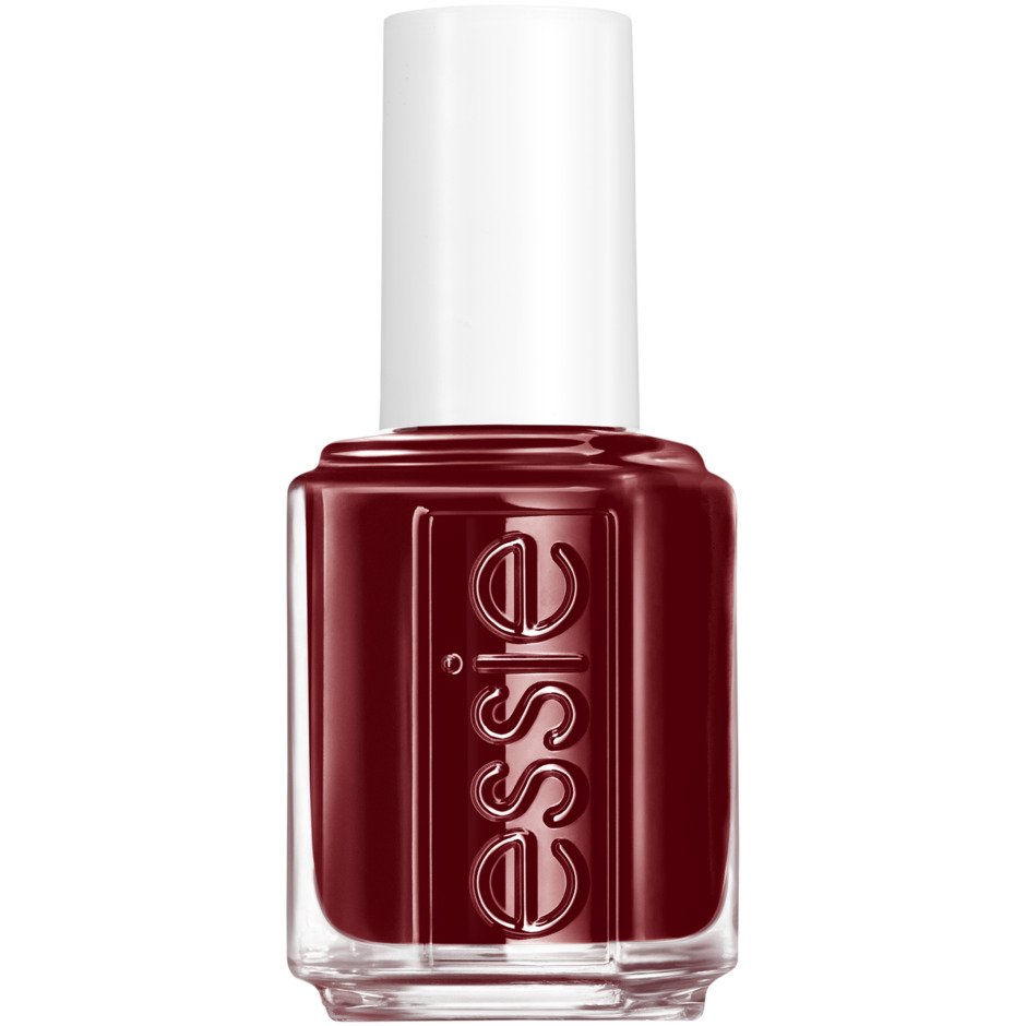 Berry Naughty - Deep Nail Berry Polish Red Essie 