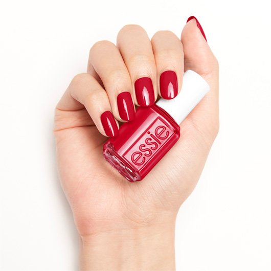 red color nail lacquer - & polish, nail - red essie really nail rich