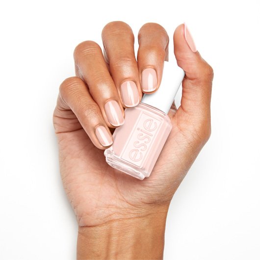vanity fairest polish shimmer pastel essie nail - color sheer pink & 