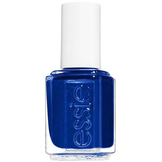 aruba blue - metallic blue essie - polish nail color & nail