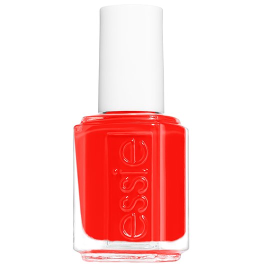 - essie lacquer nail color creamy clambake red-orange & - nail polish,