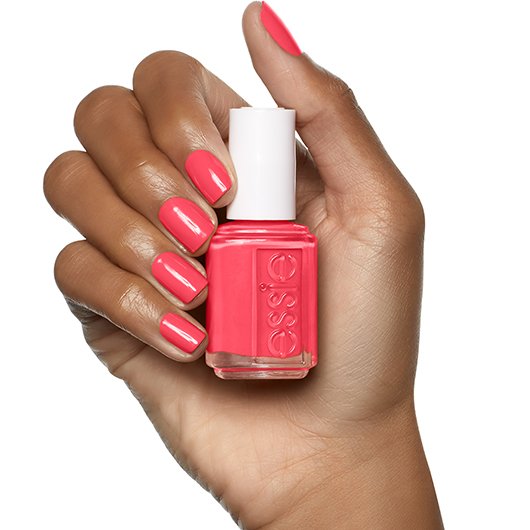 nail color polish, - & nail pink lacquer - peach peachy essie daiquiri