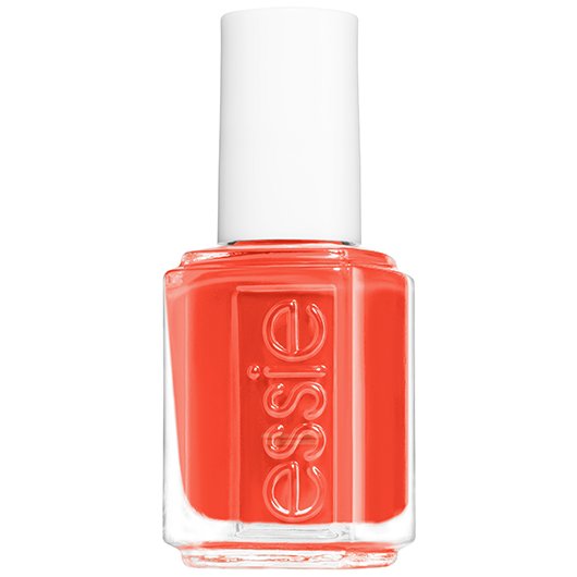 sunshine state of mind - blazing coral nail polish color - essie
