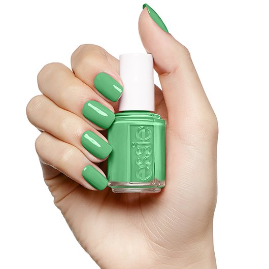 neon lime green nail polish