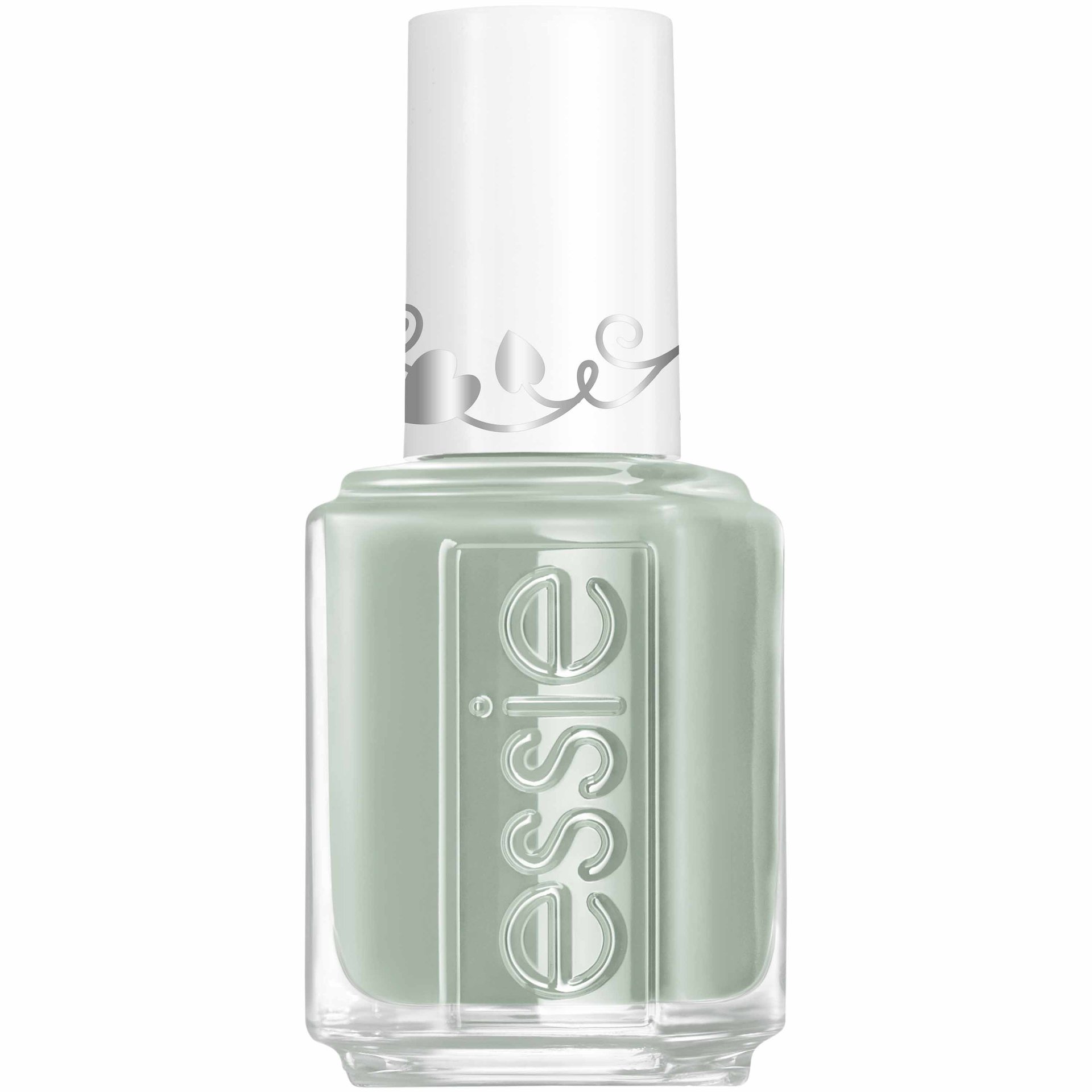 Essie - Yourself Beleaf Green Sage Polish In Nail -