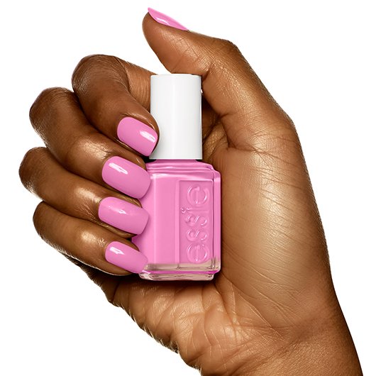lovie dovie - nail lacquer polish, & essie color nail - flamingo pink
