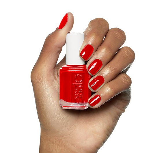 a list - classic creamy red nail polish, nail color & lacquer - essie