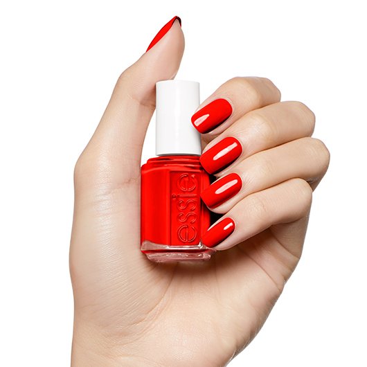 fifth avenue - creamy red-orange nail polish & nail color - essie