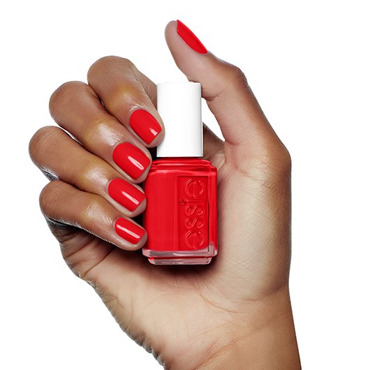 lacquered up - color crimson red polish, & lacquer-essie nail nail