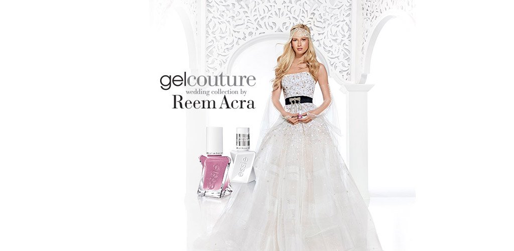 essie longwear gel couture wedding by Reem Acra collection