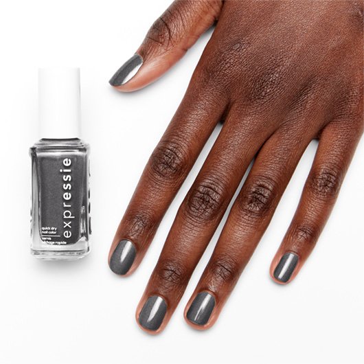 What The Tech? Essie Charcoal Dry - Polish Nail - Quick