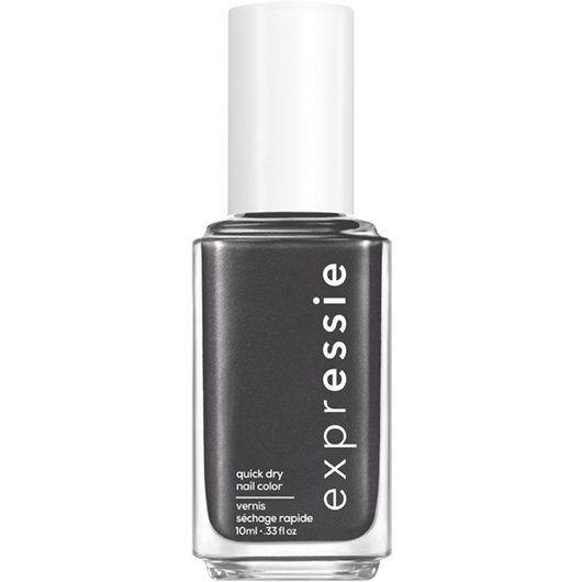 What The Tech? - Quick Charcoal Dry Polish - Essie Nail