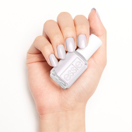 On The Download - Blue-Toned White Nail Polish - Essie